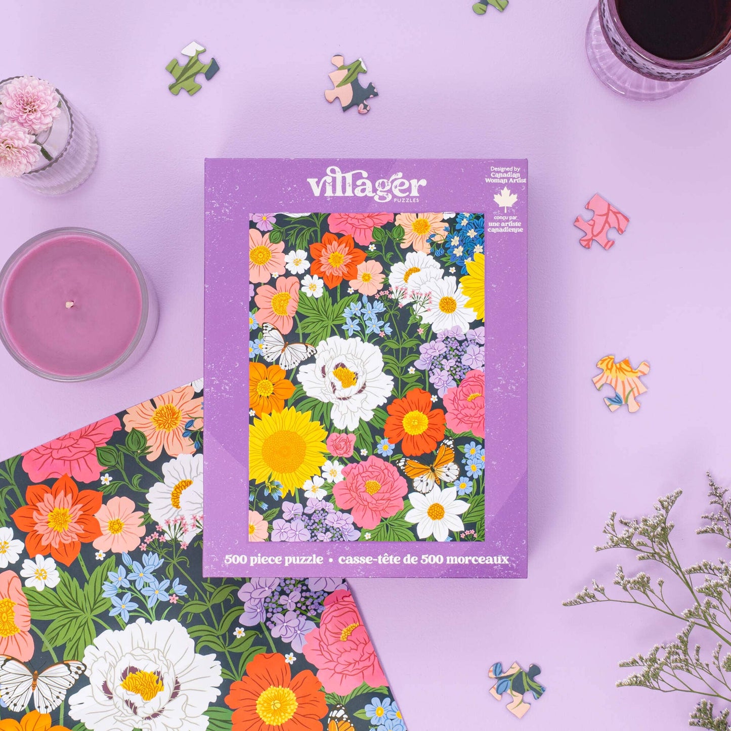 Villager Puzzles | 500-Piece Puzzle | Designed in Canada