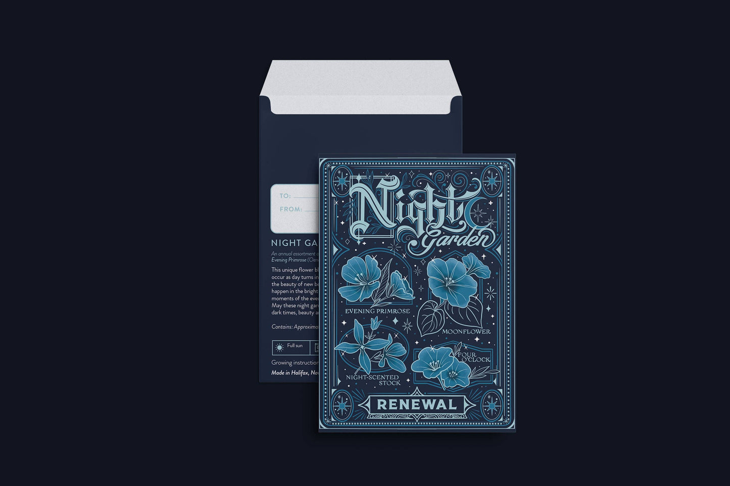 Floriography Seed Packet | Made In Canada