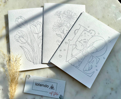 DIY Watercolour Cards Kit