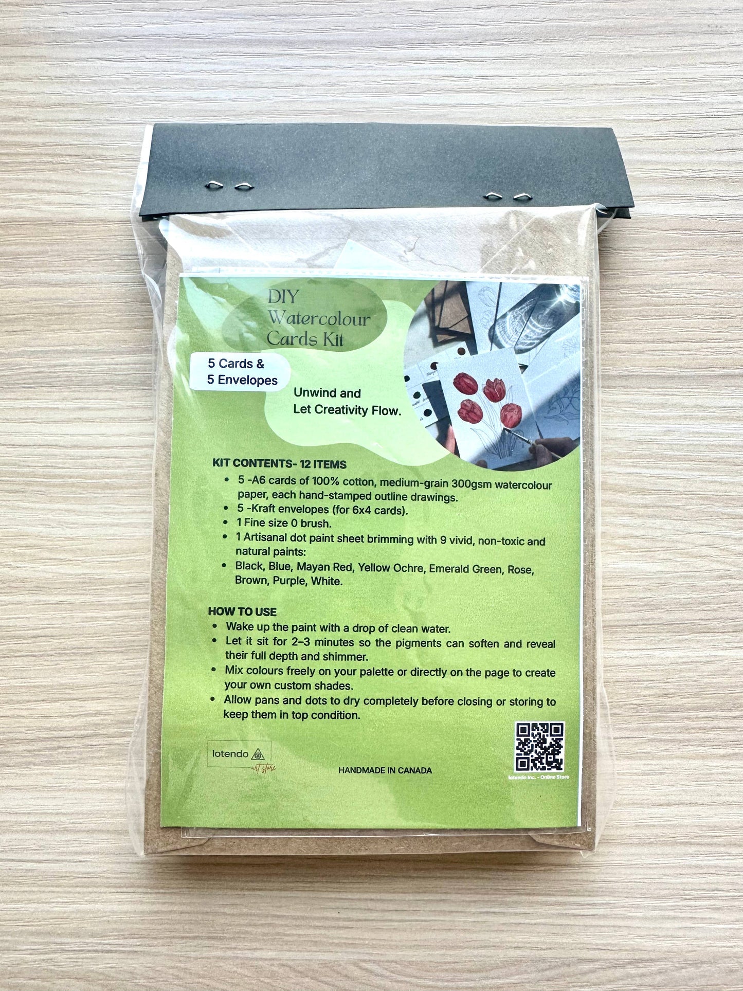 DIY Watercolour Cards Kit