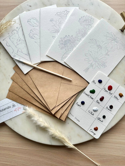DIY Watercolour Cards Kit