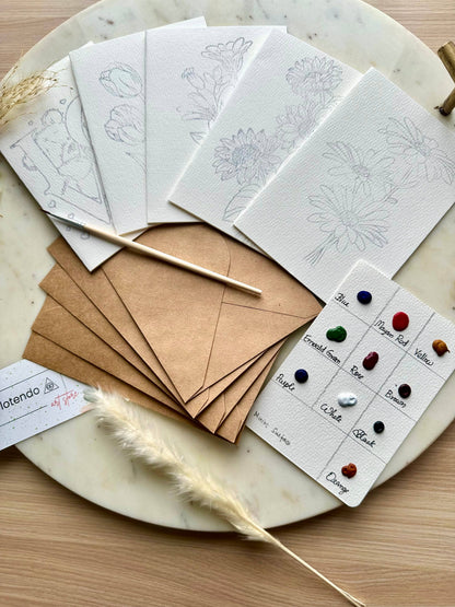 DIY Watercolour Cards Kit