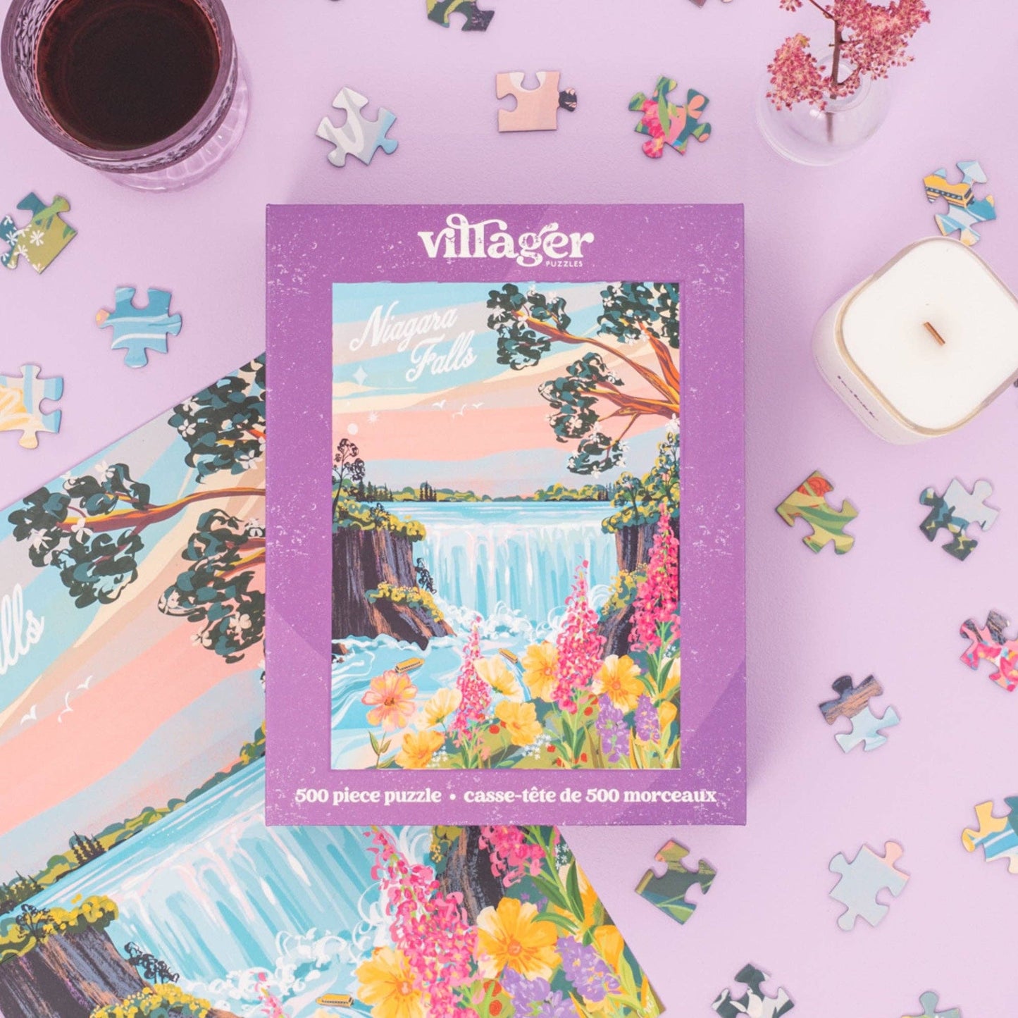 Villager Puzzles | 500-Piece Puzzle | Designed in Canada