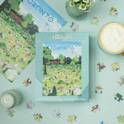 Villager Puzzles | 500-Piece Puzzle | Designed in Canada