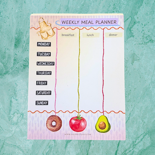 Meal Planner Notepad