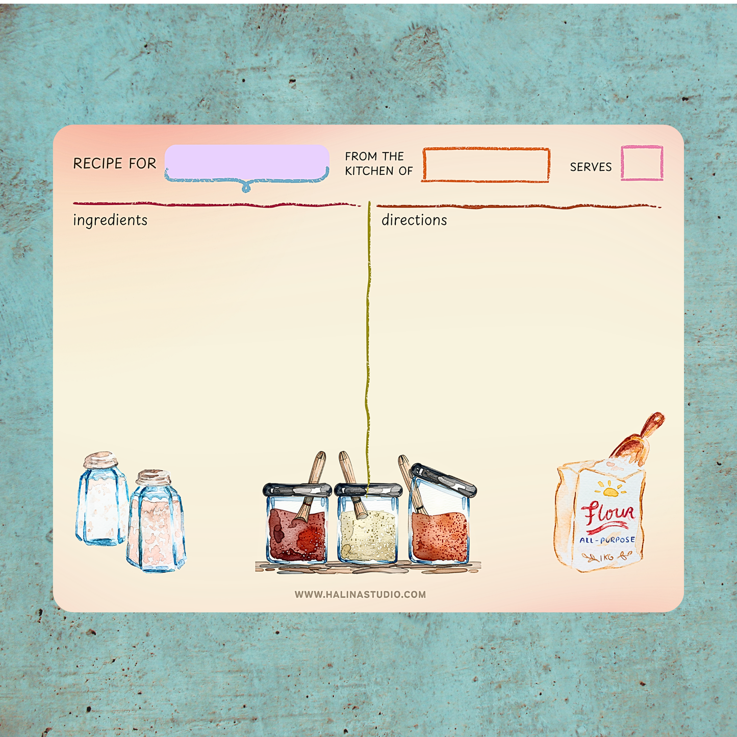 Recipe Cards