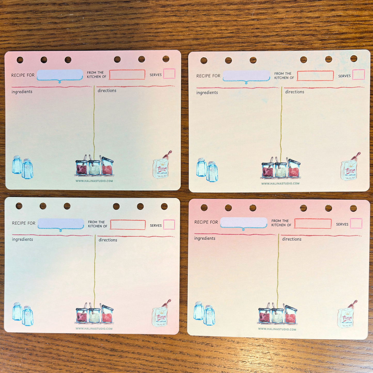 Recipe Cards
